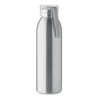 STAINLESS STEEL METAL BOTTLE 650ML in Silver