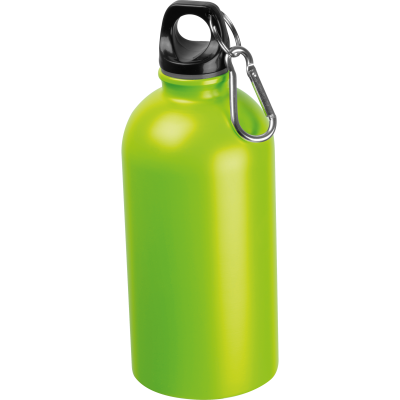 STAINLESS STEEL METAL BOTTLE NEW YORK in Apple Green 