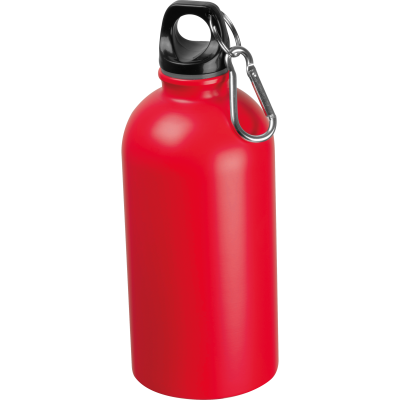 STAINLESS STEEL METAL BOTTLE NEW YORK in Red 