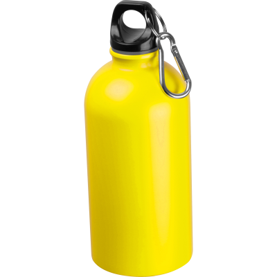 STAINLESS STEEL METAL BOTTLE NEW YORK in Yellow 