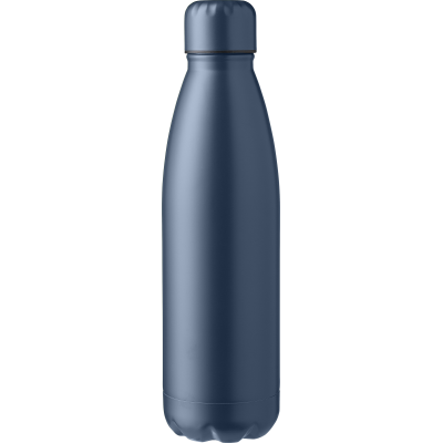 STAINLESS STEEL METAL DOUBLE WALLED BOTTLE (500ML) in Blue