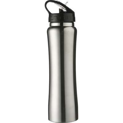 STAINLESS STEEL METAL DOUBLE WALLED BOTTLE (500ML) in Silver