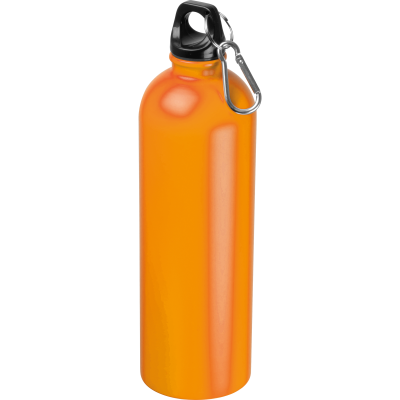 STAINLESS STEEL METAL DRINK BOTTLE OSTROV in Orange 