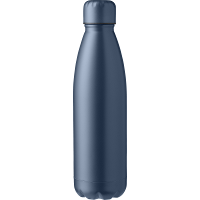 STAINLESS STEEL METAL SINGLE WALLED BOTTLE (700ML) in Blue