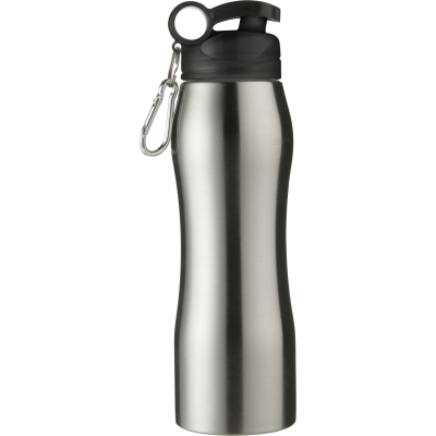 STAINLESS STEEL METAL SINGLE WALLED BOTTLE (750ML) in Silver