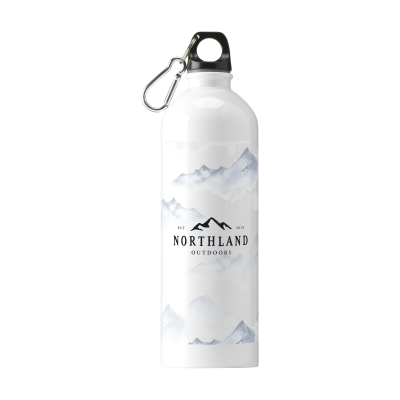 STEELFORCE RCS RECYCLED STEEL BOTTLE 750 ML in White