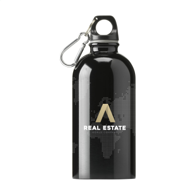 STEELSPORT RCS RECYCLED STEEL BOTTLE 500 ML in Black