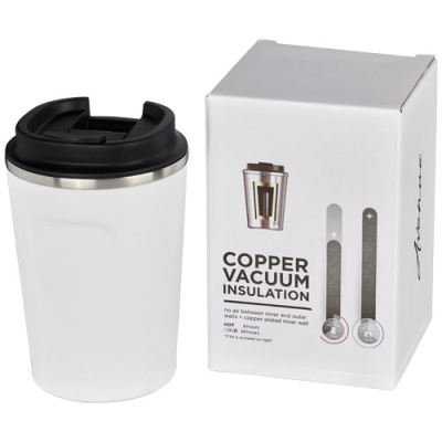 THOR 360 ML LEAK-PROOF COPPER VACUUM THERMAL INSULATED TUMBLER in White