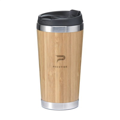 TOKYO 450 ML BAMBOO THERMO CUP in Bamboo