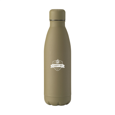 TOPFLASK PREMIUM RCS RECYCLED STEEL 500 ML in Brown