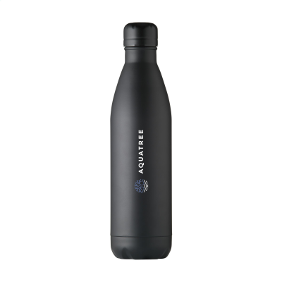 TOPFLASK RCS RECYCLED STEEL 750 ML DRINK BOTTLE in Black
