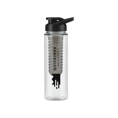 TROPICAL DRINK 700 ML DRINK BOTTLE in Black - PROMOTIONAL CORPORATE GIFT