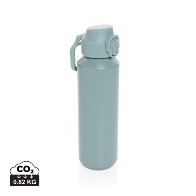 VIA RCS RE-STEEL LOCKABLE SPORTS BOTTLE 600ML in Green