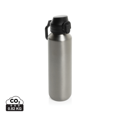 VIA RCS RE-STEEL LOCKABLE SPORTS BOTTLE 600ML in Silver