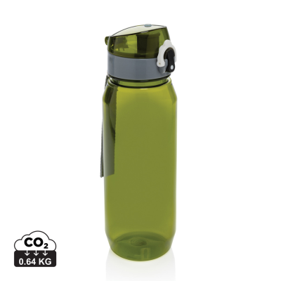 YIDE RCS RECYCLED PET LEAKPROOF LOCKABLE WATERBOTTLE 800ML in Green