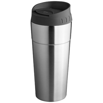 ZISSOU 500 ML THERMAL INSULATED TUMBLER in Silver
