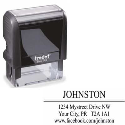 PRINTY 4912 SELF INKING STAMP