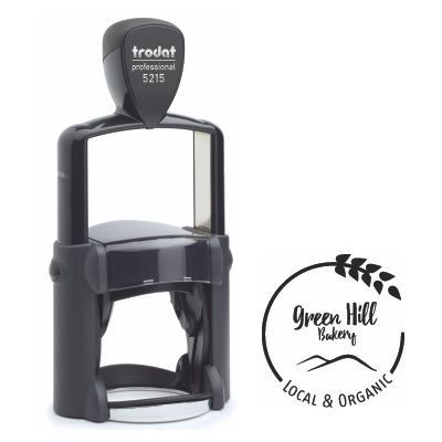 TAKEAWAY PACKAGING STAMP - ROUND