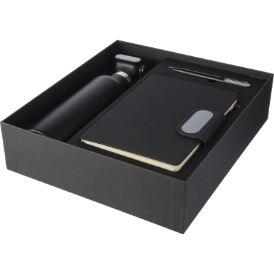 OFFICE GIFT SET (3PC) in Black