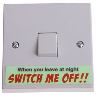 VINYL GLOW in the DARK STICKER