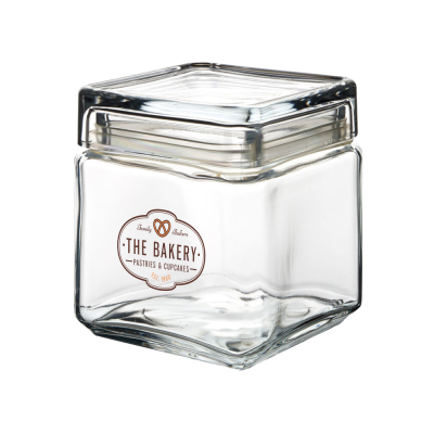 BISCUIT GLASS JAR (1 LITRE)