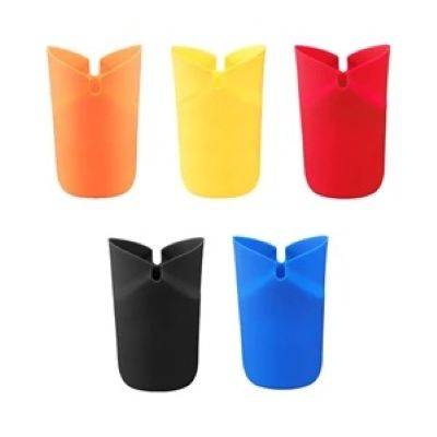 MICROWAVE SILICONE FOLDING POPCORN BUCKET BOWL