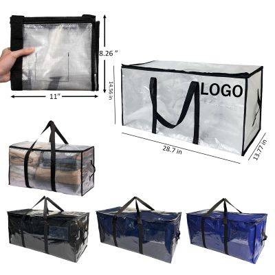 STORAGE MOVING BAGS with Backpack Rucksack Straps & Zippers