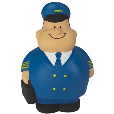 AIRLINE PILOT BERT SQUEEZIES STRESS ITEM
