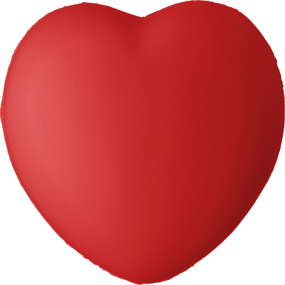 ANTI-STRESS HEART in Red