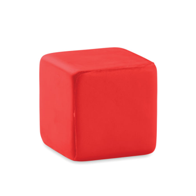 ANTI-STRESS SQUARE in Red