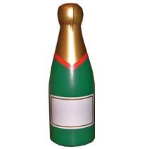 CHAMPAGNE BOTTLE STRESS ITEM