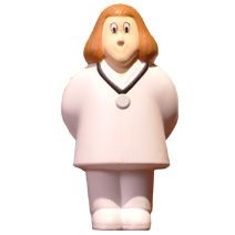 DOCTOR / DENTIST FEMALE STRESS ITEM