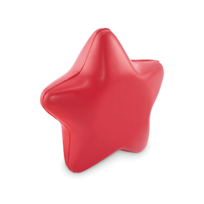 PU ANTI-STRESS STAR in Red