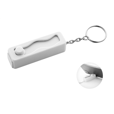 RABS ANTISTRESS KEYRING in White