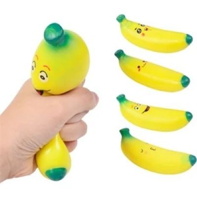SQUEEZE BANANA STRESS RELIEF TOY
