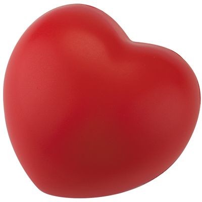 STRESS LOVE HEART in Red