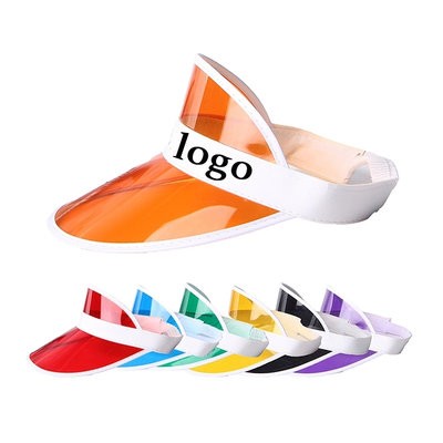 COLORFUL PVC SUN VISOR HAT