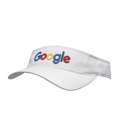 SPORTS RIPSTOP VISOR, FARBIC COVERED SHORT TOUCH STRAP
