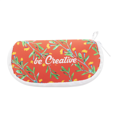 CUSTOM RPET SUNGLASSES CASE in White