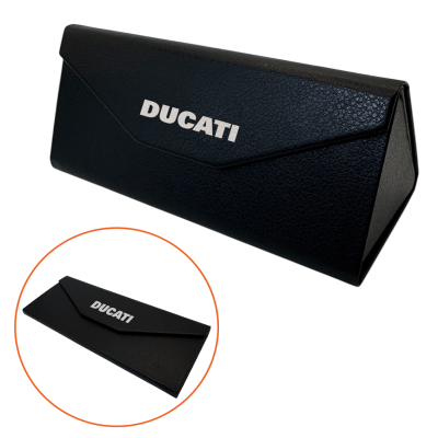 PU LEATHER FOLDING SUNGLASSES CASE