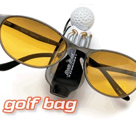 GOLF SHACK GOLF BAG SUNGLASSES HOLDER