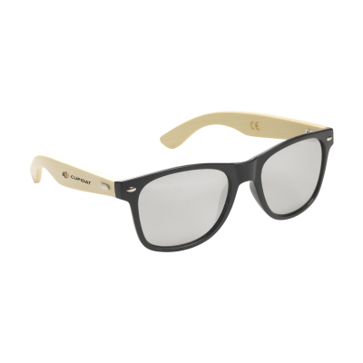 MALIBU ECO-MIX SUNGLASSES in Black