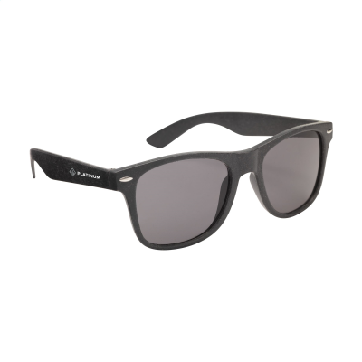 MALIBU ECO WHEATSTRAW SUNGLASSES in Black