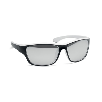 MIRRORED SPORTS SUNGLASSES UV400 in White