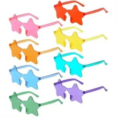 NEW FASHION PERSONALITY FIVE-POINTED STAR SUNGLASSES