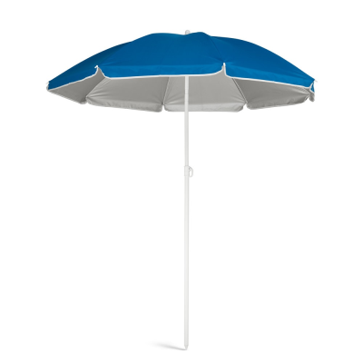 PARANA 210T RECLINING PARASOL with Silver Lining in Blue