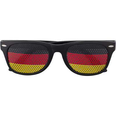 PEXIGLASS SUNGLASSES in Black & Red
