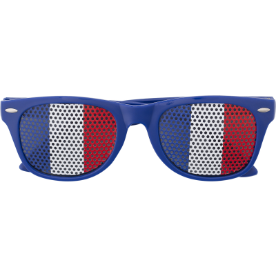 PEXIGLASS SUNGLASSES in Blue & White & Red