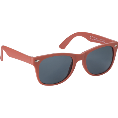RECYCLED SUNGLASSES in Red