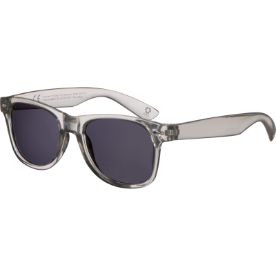 RPET SUNGLASSES ILLINOIS in Clear Transparent 